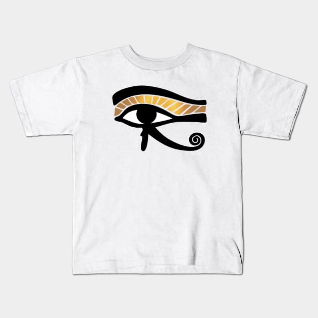 The Eye of Horus II Kids T-Shirt by majoihart